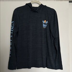 NWT Life is Good navy Long Sleeve hoodie